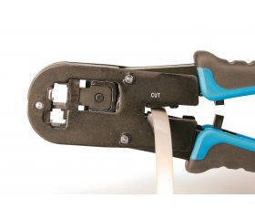 Engastador de carraca para terminales de red Alyco